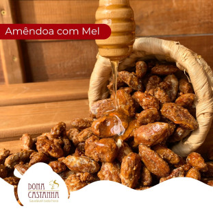 Amêndoa Com Mel 500g