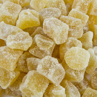 Gengibre Cristalizado em Cubos 500g