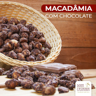 Macadâmia Com Chocolate 500g