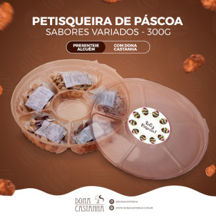 Petisqueira Páscoa 300g - Monte a sua agora ! ! !