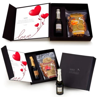 Kit Chandon Baby + Mix de Nozes e Castanhas (Doces) 400g - Dia dos Namorados (Personalizado)