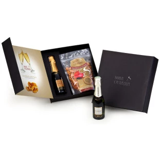 Kit Chandon Baby + Nozes/Castanhas Dona Castanha 400g e contra capa adesivada.